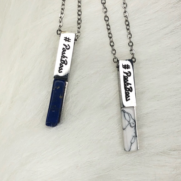 POSHBOSS Necklace Poshmark granite silver jewelry - Picture 6 of 8